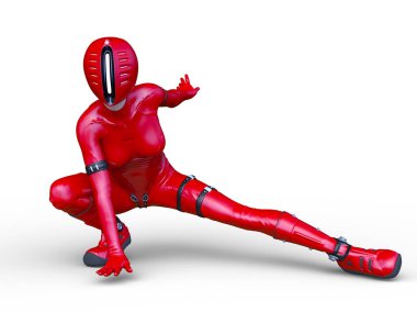 3D cg işleme kahraman