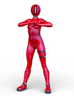 3D cg işleme kahraman