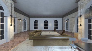 bar Oda 3d cg işlenmesi