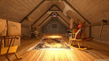 3d cg işleme kabinin