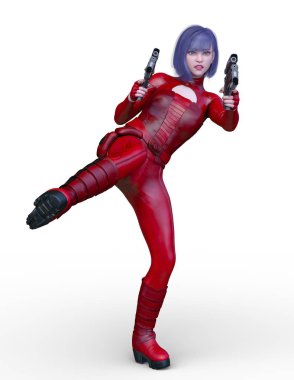 3D cg işleme kahraman