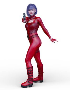 3D cg işleme kahraman