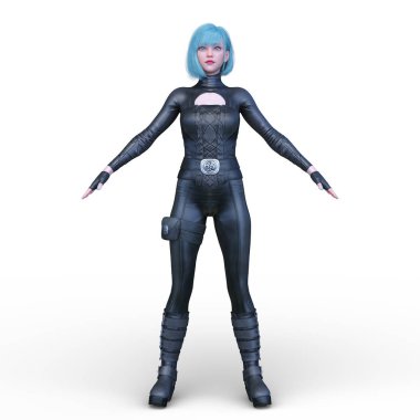 3D cg işleme kahraman