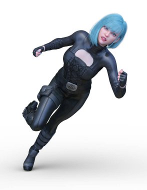 3D cg işleme kahraman