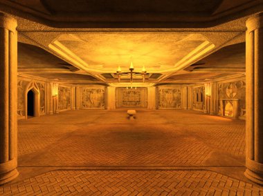 3D cg işleme ikamet 