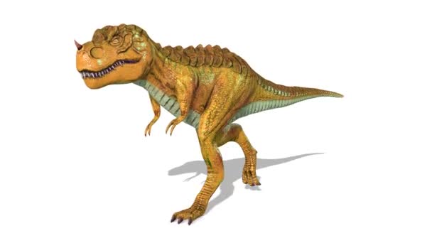恐竜の のレンダリング — ストック動画