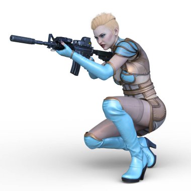 3D cg işleme kahraman