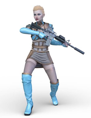 3D cg işleme kahraman