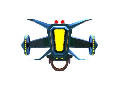 Drone 3D CG render