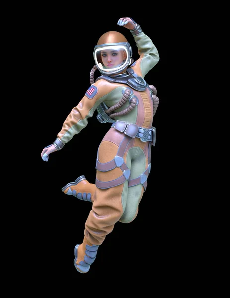 Spaceman Render — Stok fotoğraf