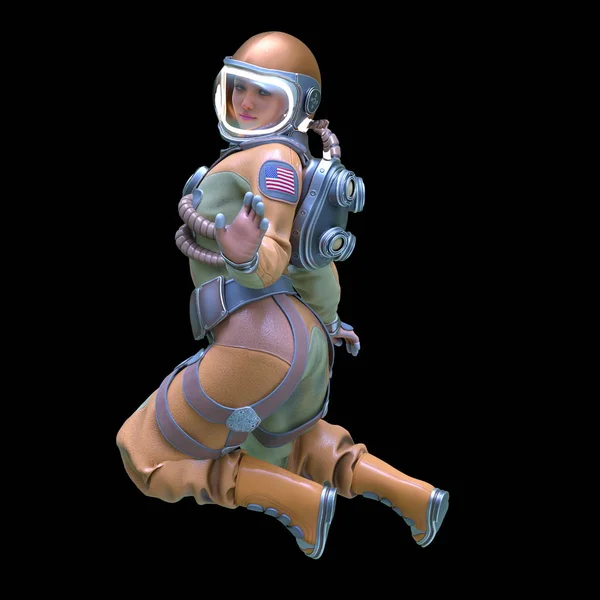 Rendering Spaceman — Stock Photo, Image