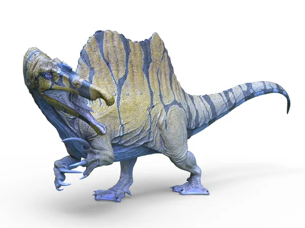 Renderização Dinossauros — Fotografia de Stock