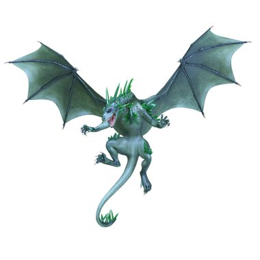 Uçan Ejderha 3D cg render