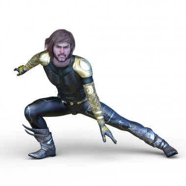 3D cg işleme kahraman