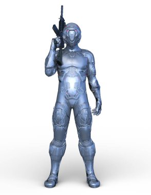 3D cg işleme savaşçı