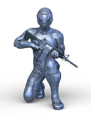 3D cg işleme savaşçı