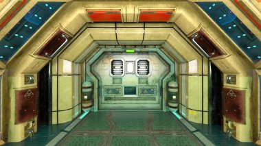 teknoloji alanı 3D CG render