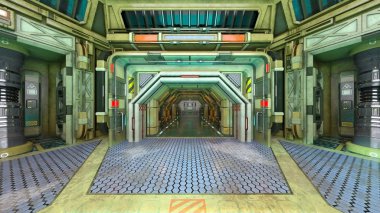 teknoloji alanı 3D CG render