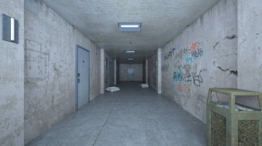 koridor oluşturma 3d cg işleme