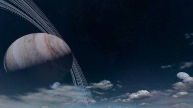 3D cg işleme alanı gezegenin. Bu görüntü bir şekilde döşenmiş tarafından Nasa unsurları.