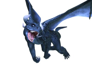 Uçan Ejderha 3D cg render