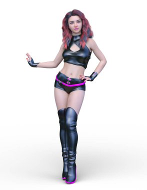 3D cg işleme kahraman