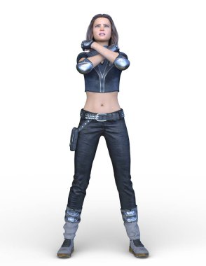 3D cg işleme kahraman