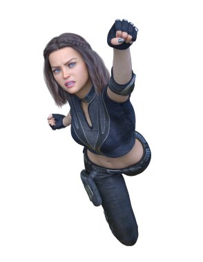 3D cg işleme kahraman