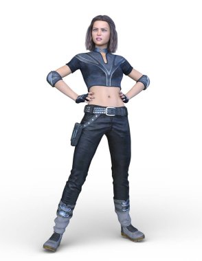 3D cg işleme kahraman