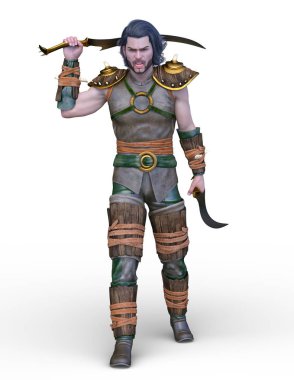 3D cg işleme savaşçı