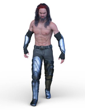 güçlü adam 3D cg render