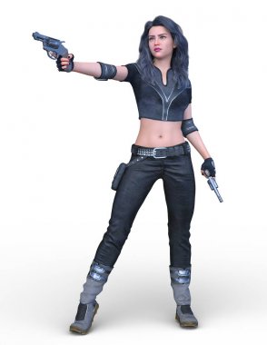 3D cg işleme kahraman