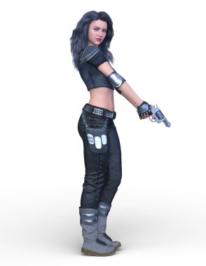 3D cg işleme kahraman