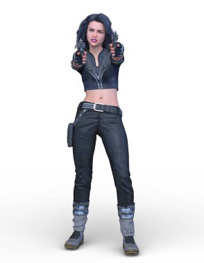 3D cg işleme kahraman