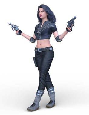 3D cg işleme kahraman