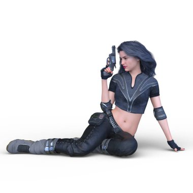 3D cg işleme kahraman