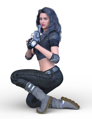 3D cg işleme kahraman