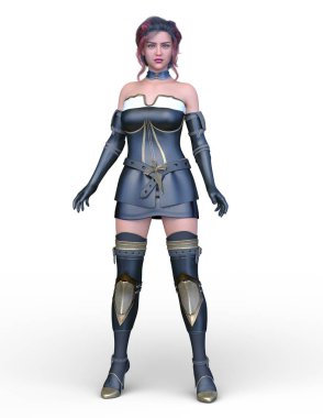 3D cg işleme kahraman