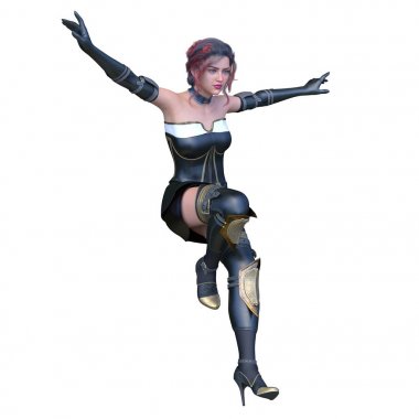 3D cg işleme kahraman