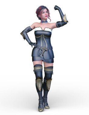 3D cg işleme kahraman