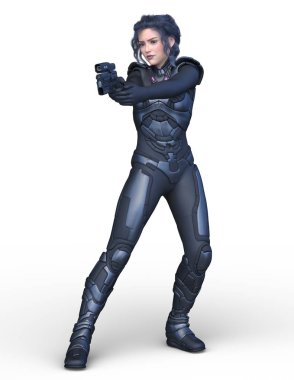 3D cg işleme kahraman