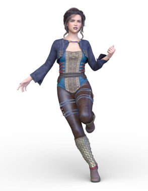 3D cg işleme kahraman