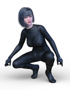 3D cg işleme kahraman