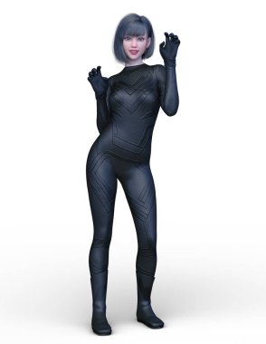 3D cg işleme kahraman