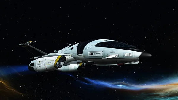 Representación Nave Espacial — Foto de Stock