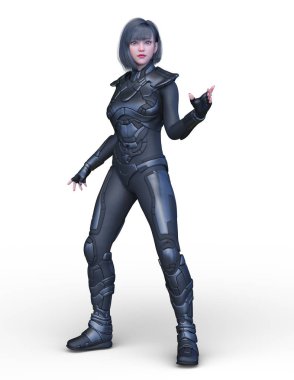 3D cg işleme kahraman