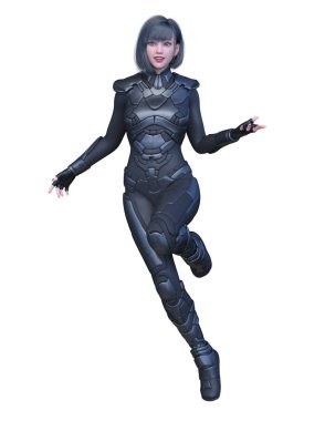 3D cg işleme kahraman