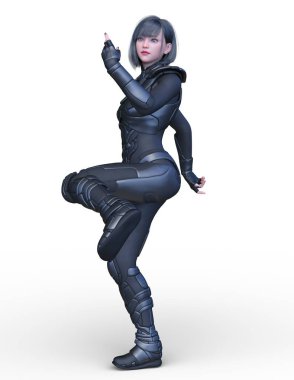 3D cg işleme kahraman