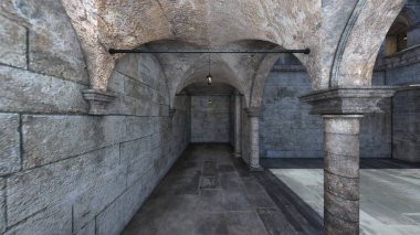 3D cg işleme kale