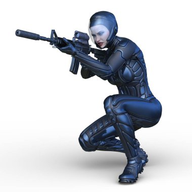 3D cg işleme kahraman